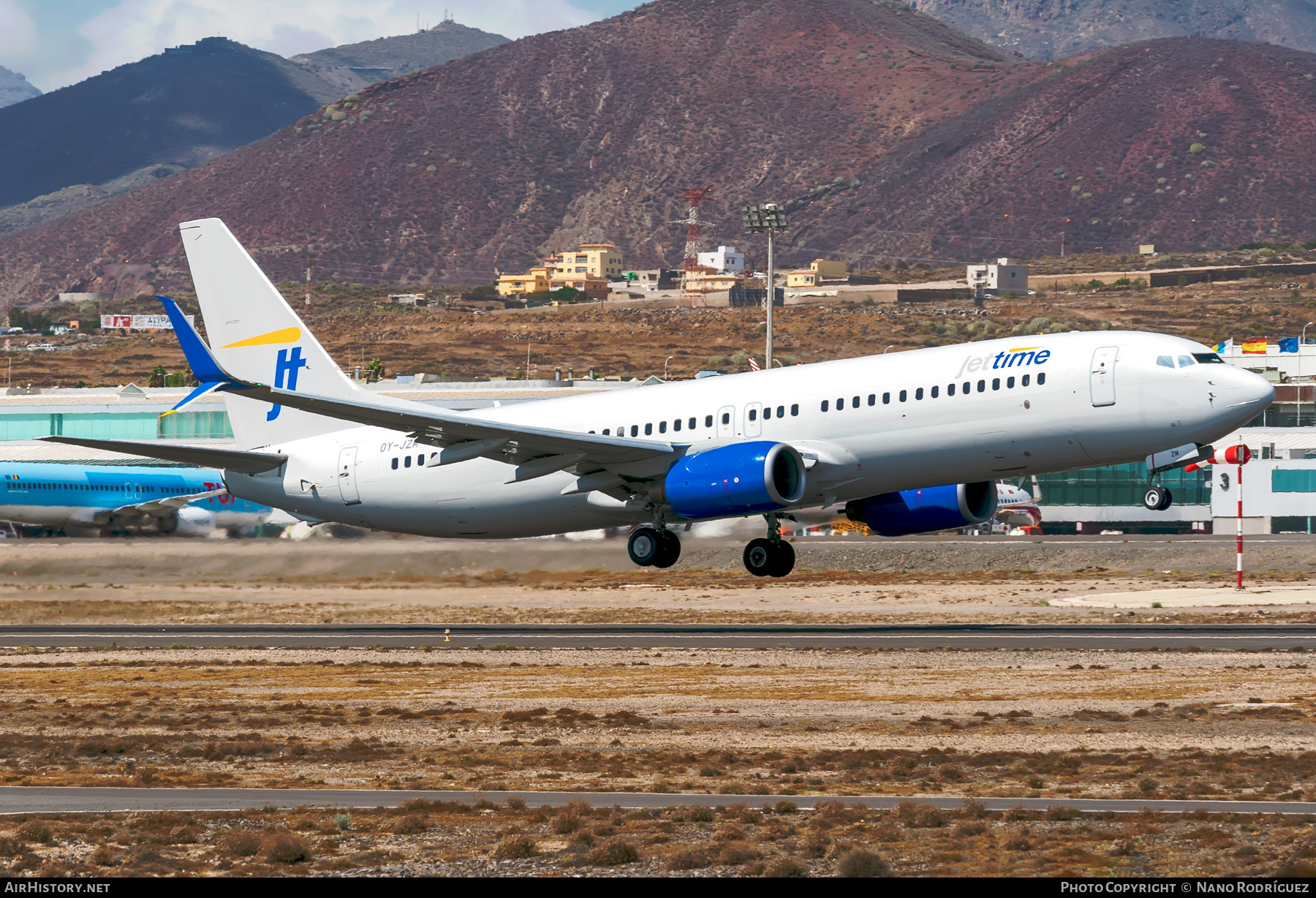 Aircraft Photo of OY-JZM | Boeing 737-8K5 | Jettime | AirHistory.net #399945