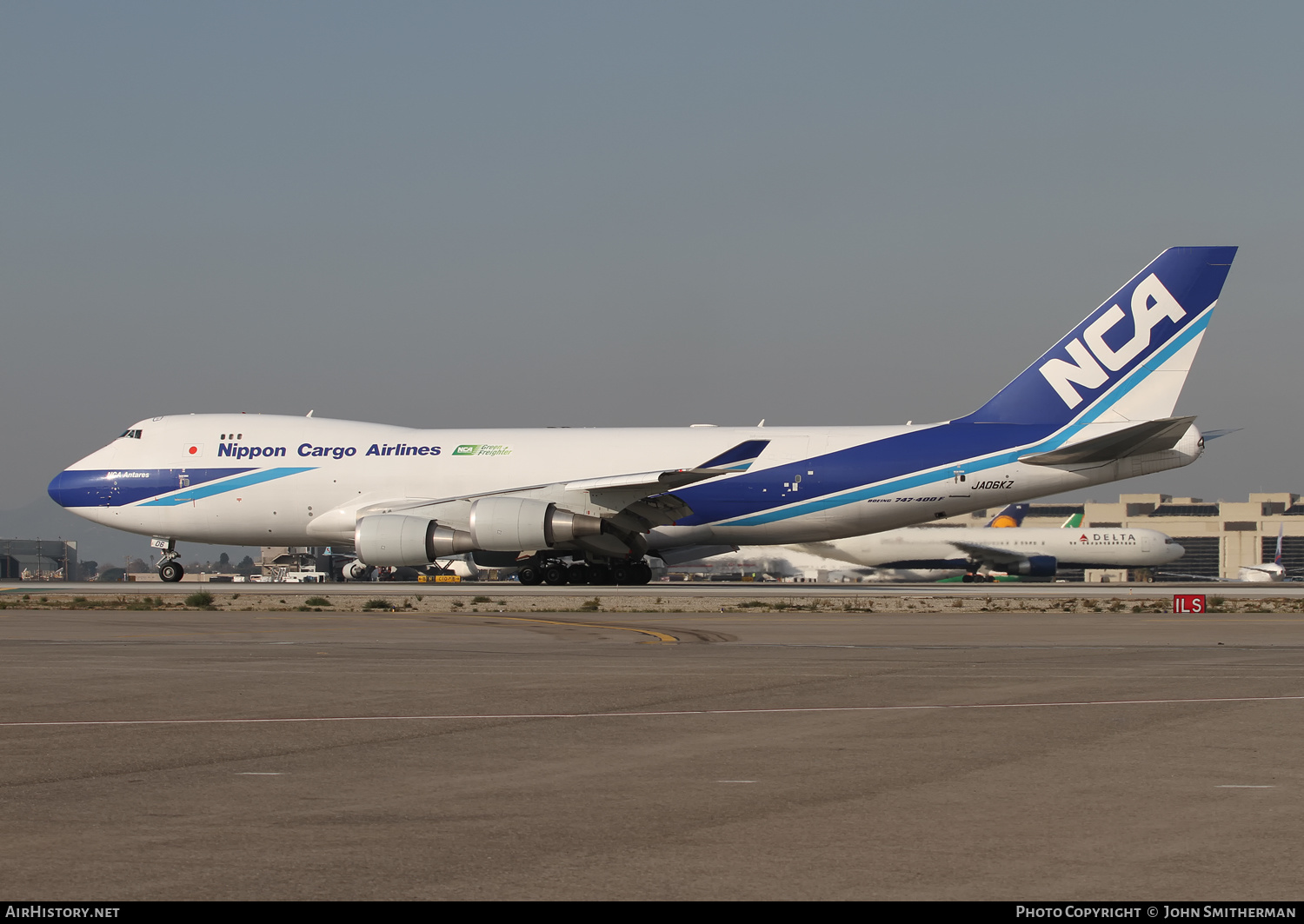 Aircraft Photo of JA06KZ | Boeing 747-4KZF/SCD | Nippon Cargo Airlines - NCA | AirHistory.net #399947