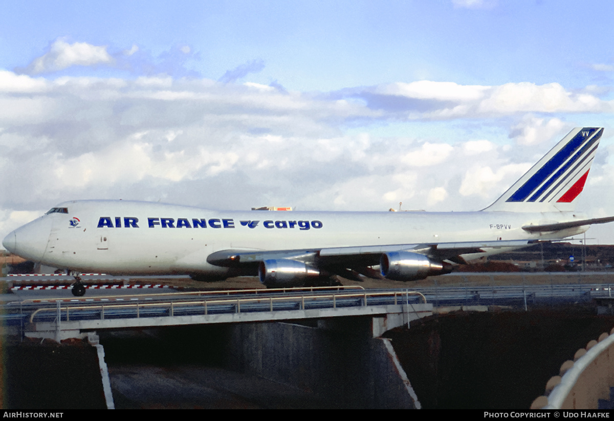 Aircraft Photo of F-BPVV | Boeing 747-228F/SCD | Air France Cargo | AirHistory.net #399960