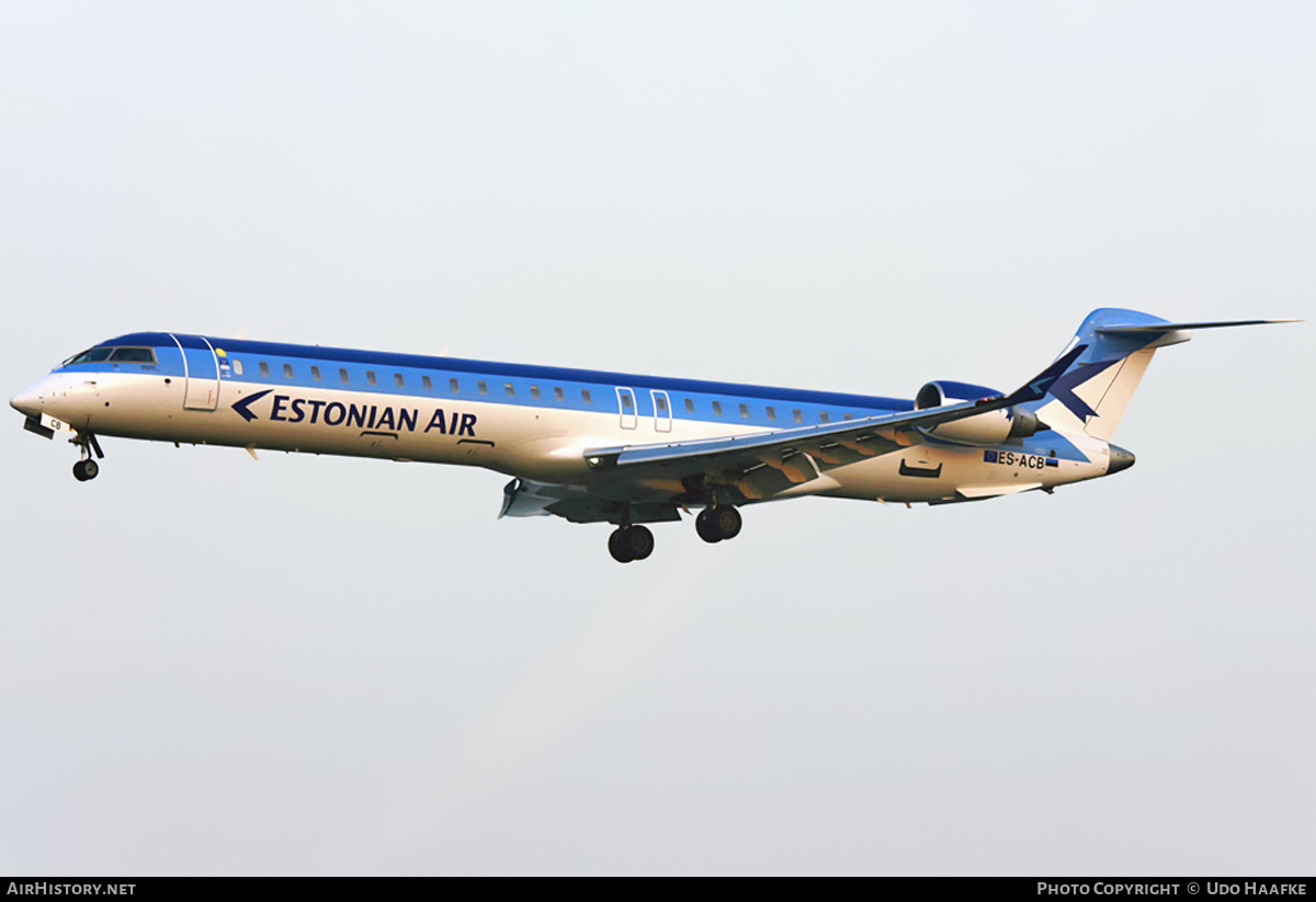 Aircraft Photo of ES-ACB | Bombardier CRJ-900 NG (CL-600-2D24) | Estonian Air | AirHistory.net #399961