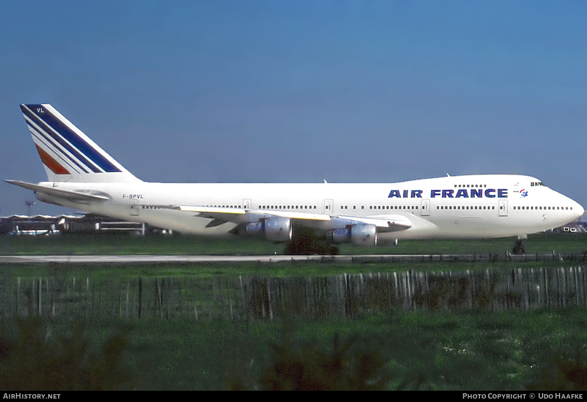 Aircraft Photo of F-BPVL | Boeing 747-128 | Air France | AirHistory.net #399963