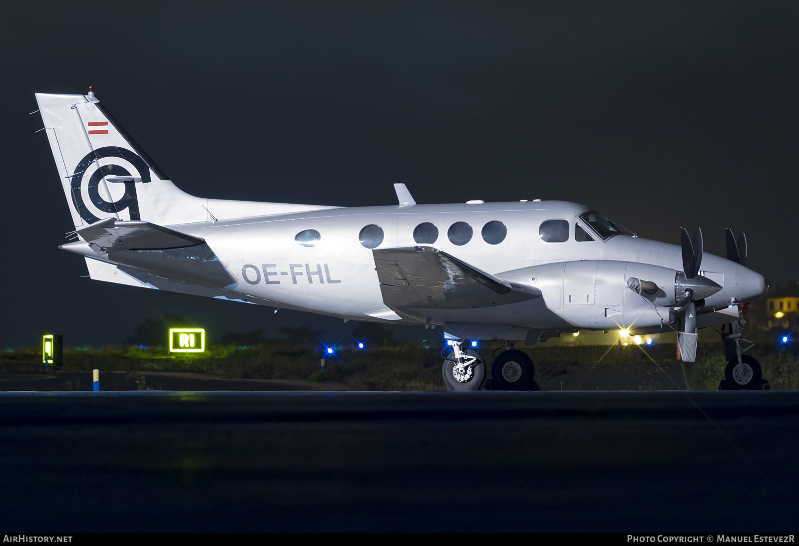 Aircraft Photo of OE-FHL | Beech C90A King Air | AirHistory.net #399966