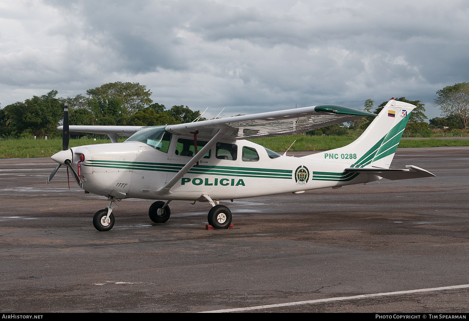 Aircraft Photo of PNC0288 | Cessna TU206G Turbo Stationair 6 | Colombia - Police | AirHistory.net #399968