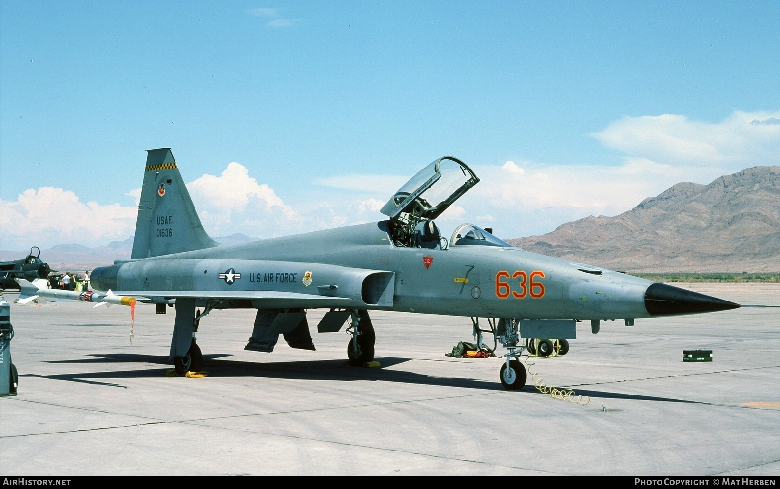 Aircraft Photo of 73-1636 / 01636 | Northrop F-5E Tiger II | USA - Air Force | AirHistory.net #400046