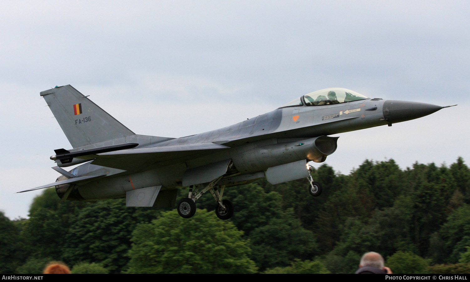 Aircraft Photo of FA-136 | General Dynamics F-16AM Fighting Falcon | Belgium - Air Force | AirHistory.net #400065