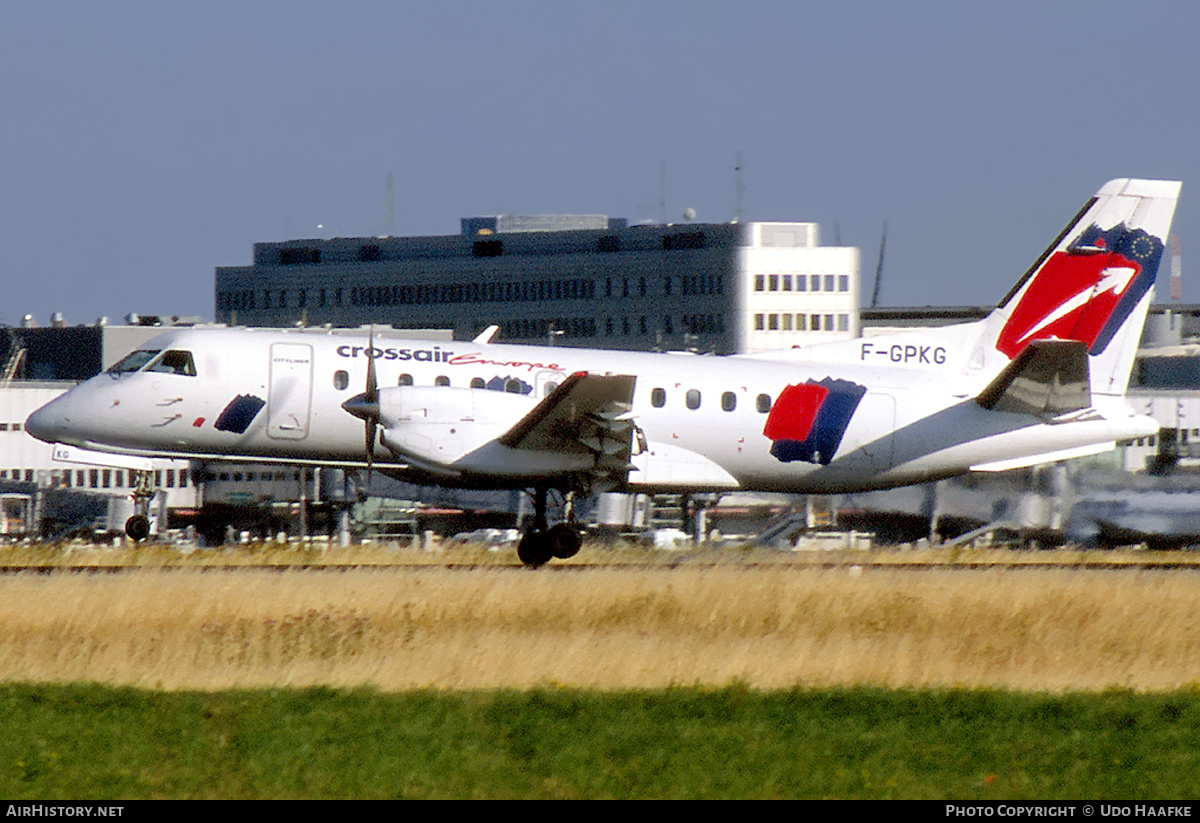 Aircraft Photo of F-GPKG | Saab 340B | Crossair Europe | AirHistory.net #400067