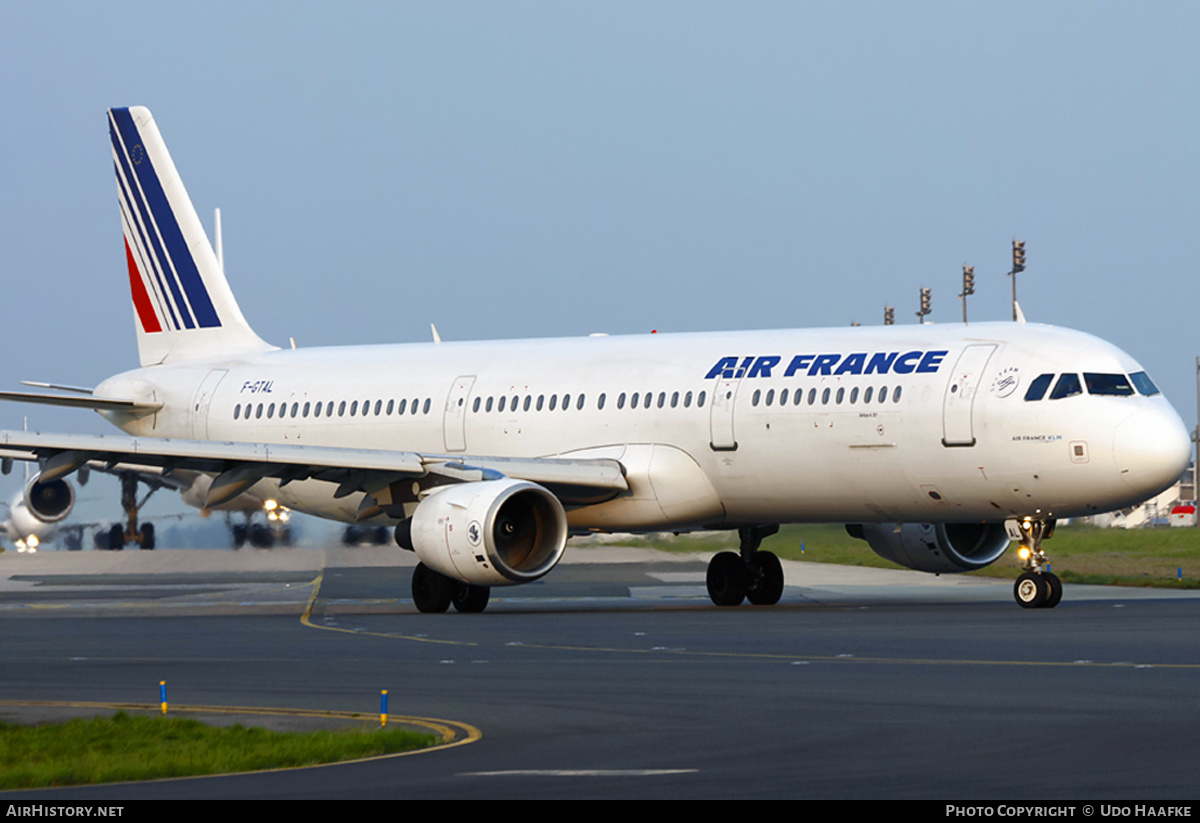 Aircraft Photo of F-GTAL | Airbus A321-211 | Air France | AirHistory.net #400073