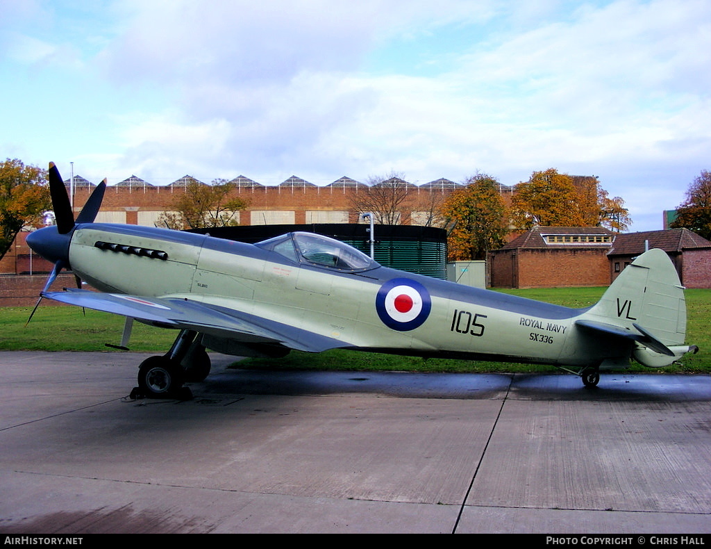 Aircraft Photo of G-KASX / SX336 | Supermarine 395 Seafire F17 | UK - Navy | AirHistory.net #400076