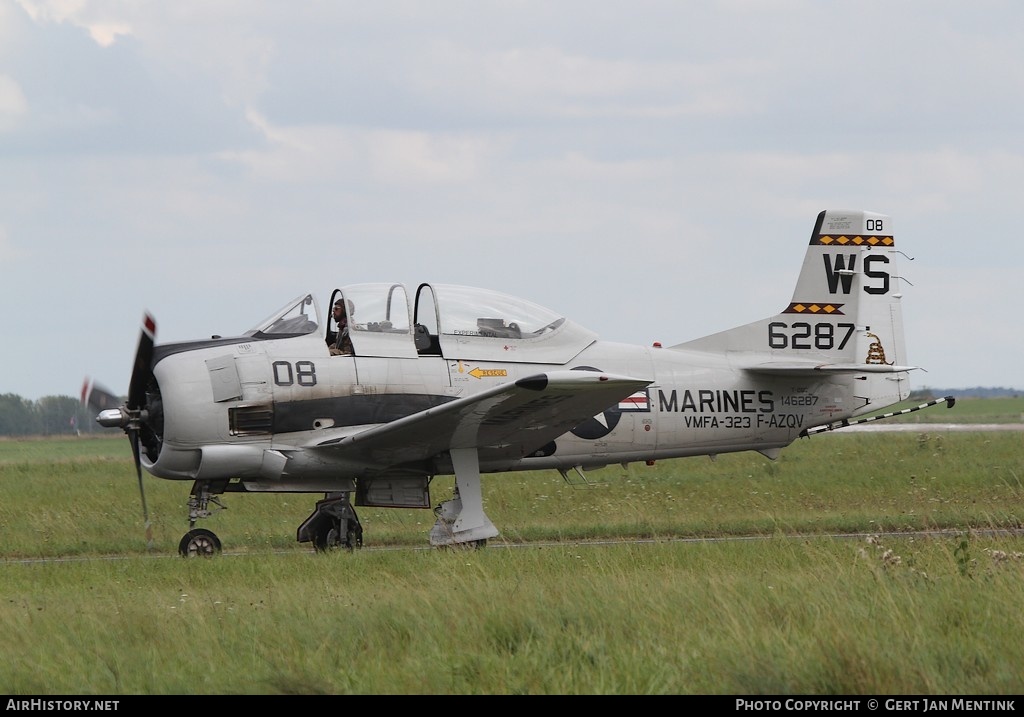 Aircraft Photo of F-AZQV / 146287 | North American T-28C Trojan | USA - Marines | AirHistory.net #400104