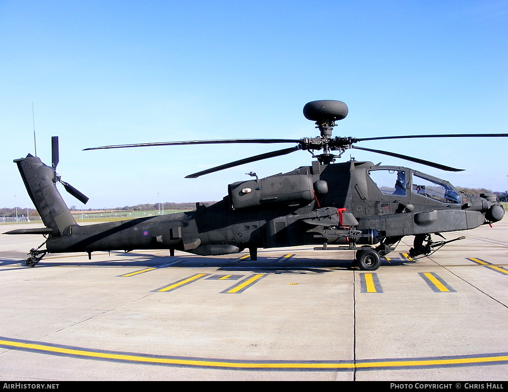 Aircraft Photo of ZJ215 | Westland WAH-64D Longbow Apache AH1 | UK - Army | AirHistory.net #400105