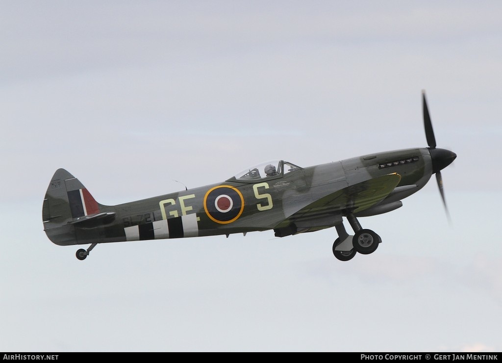 Aircraft Photo of OO-XVI / SL721 | Supermarine 361 Spitfire LF16E | UK - Air Force | AirHistory.net #400106