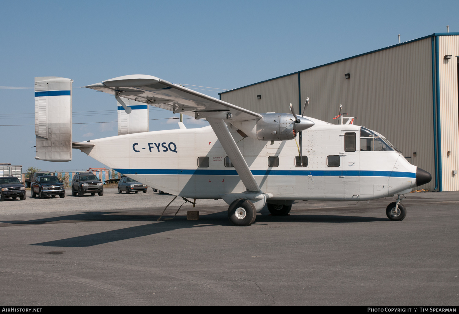 Aircraft Photo of C-FYSQ | Short SC.7 Skyvan 3-100 | AirHistory.net #400135