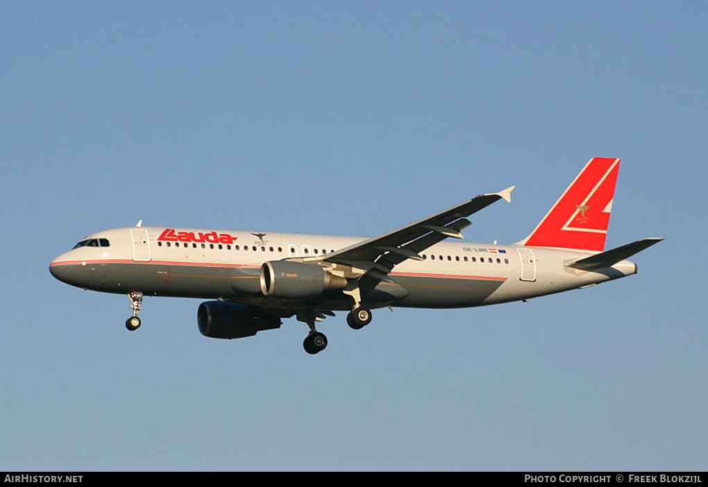 Aircraft Photo of OE-LBR | Airbus A320-214 | Lauda Air | AirHistory.net #400143
