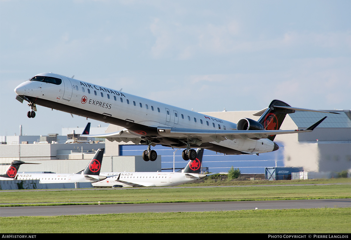 Aircraft Photo of C-GJZT | Bombardier CRJ-900LR (CL-600-2D24) | Air Canada Express | AirHistory.net #400161