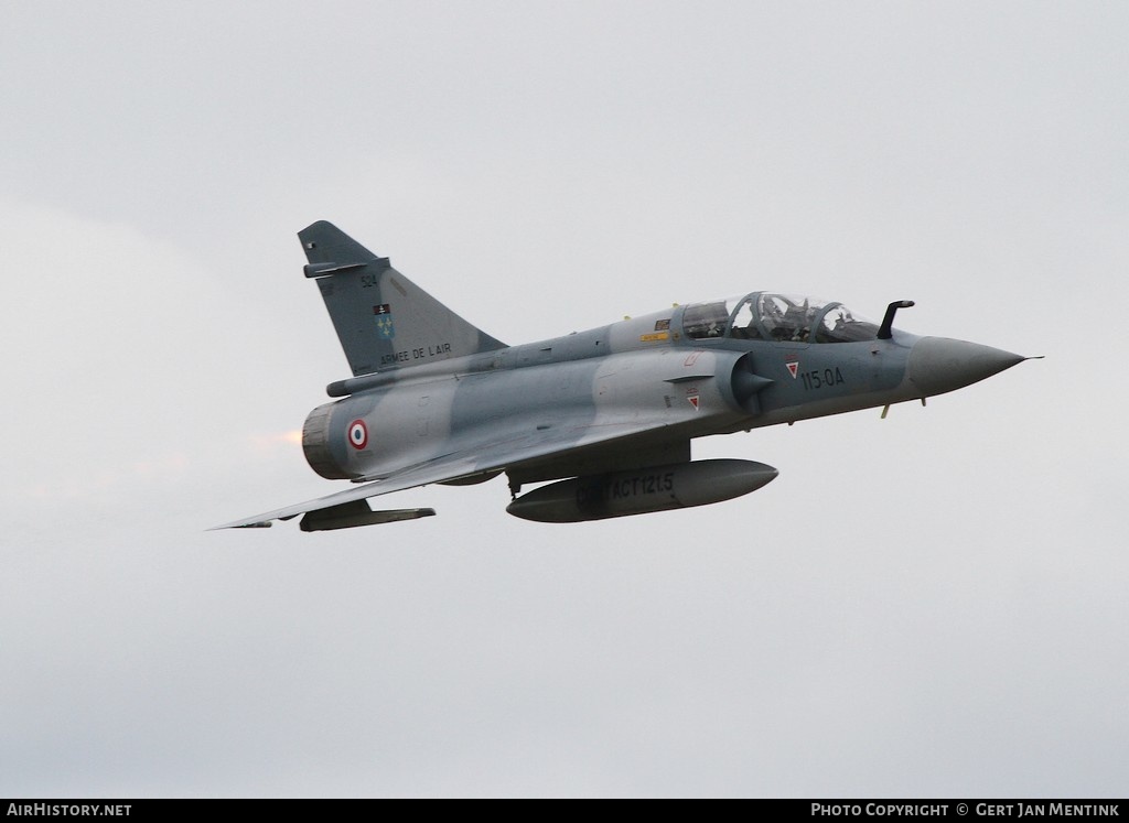 Aircraft Photo of 524 | Dassault Mirage 2000B | France - Air Force | AirHistory.net #400163