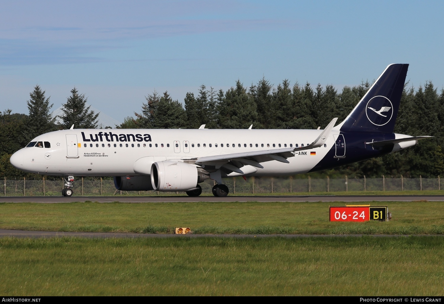 Aircraft Photo of D-AINK | Airbus A320-271N | Lufthansa | AirHistory.net #400168