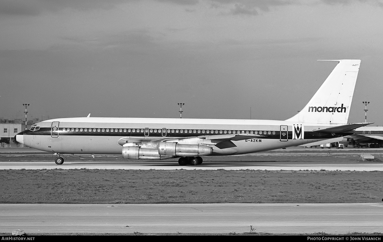 Aircraft Photo of G-AZKM | Boeing 720-051B | Monarch Airlines | AirHistory.net #400180