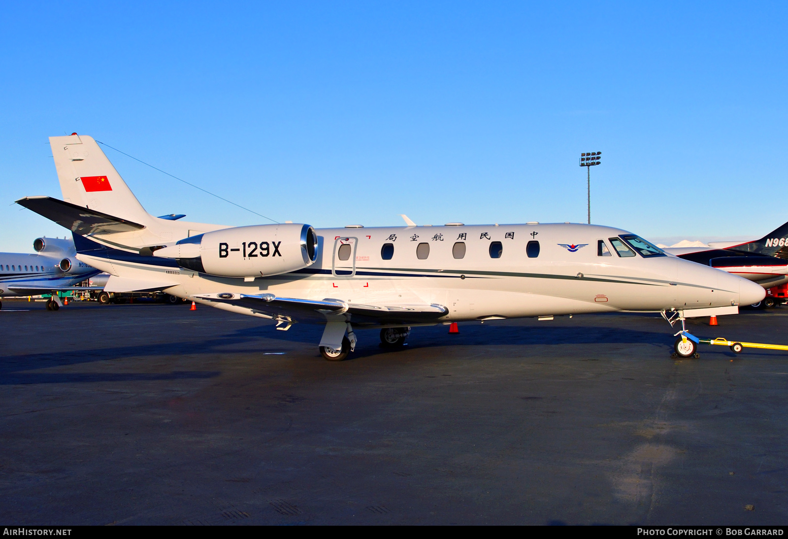 Aircraft Photo of B-129X | Cessna 560XL Citation XLS+ | Civil Aviation Administration of China | AirHistory.net #400190