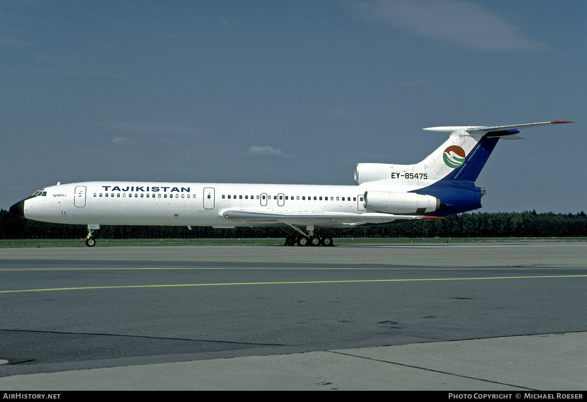 Aircraft Photo of EY-85475 | Tupolev Tu-154B-2 | Tajikistan Airlines | AirHistory.net #400192