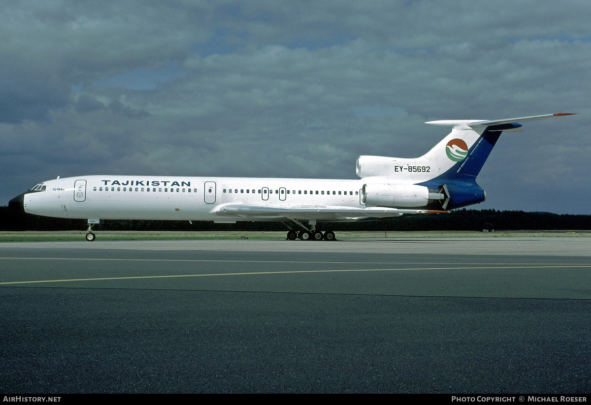 Aircraft Photo of EY-85692 | Tupolev Tu-154M | Tajikistan Airlines | AirHistory.net #400196
