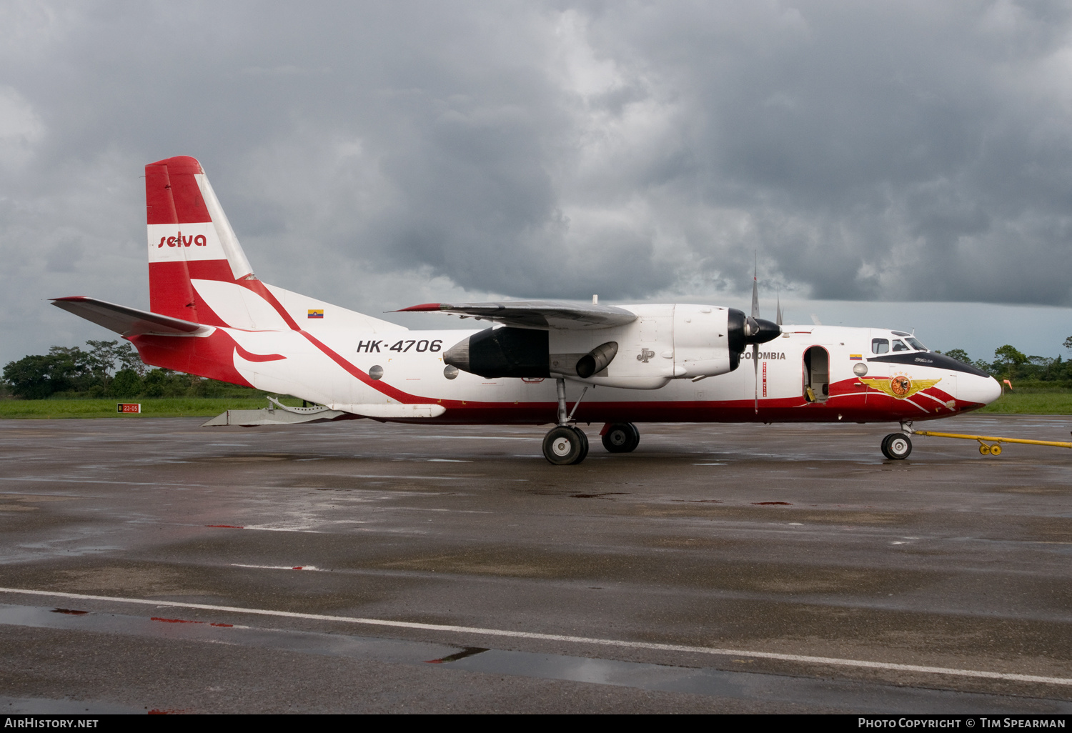 Aircraft Photo of HK-4706 | Antonov An-26-100 | SELVA - Servicios Aéreos del Vaupes | AirHistory.net #400205