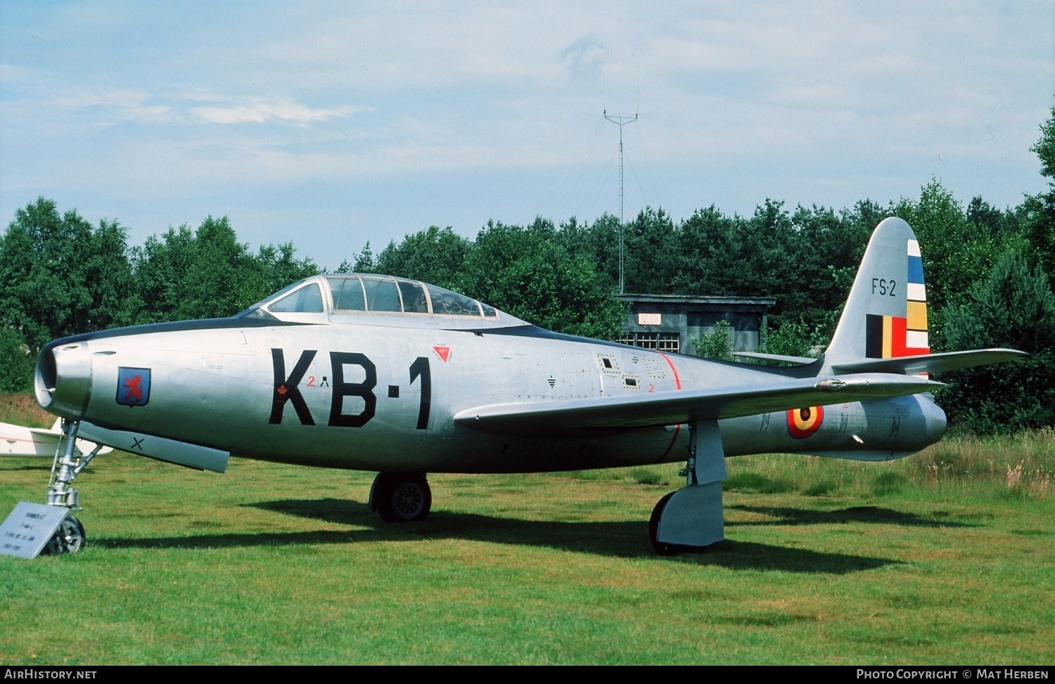 Aircraft Photo of FS-2 | Republic F-84E Thunderjet | Belgium - Air Force | AirHistory.net #400213