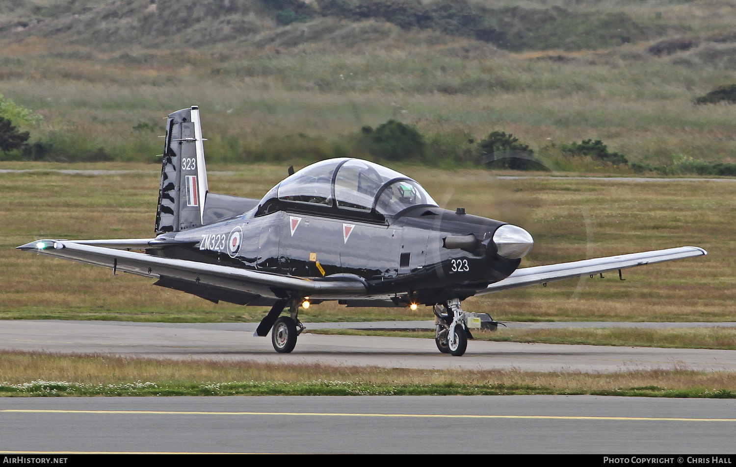 Aircraft Photo of ZM323 | Raytheon T-6C Texan T1 | UK - Air Force | AirHistory.net #400226