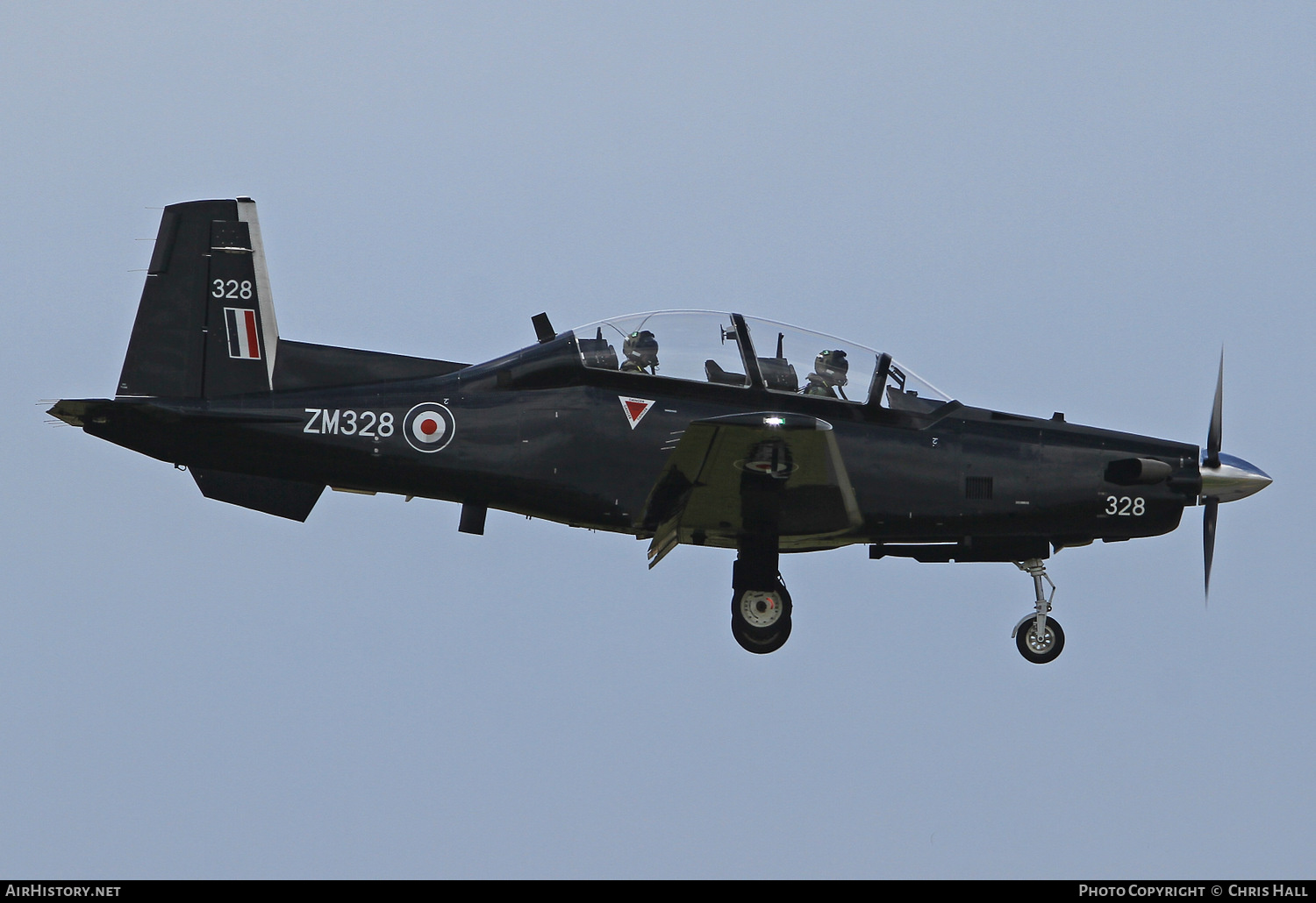 Aircraft Photo of ZM328 | Beechcraft T-6C Texan T1 | UK - Air Force | AirHistory.net #400227