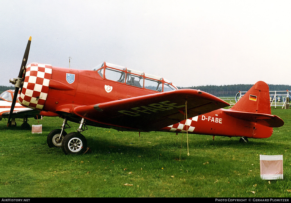 Aircraft Photo of D-FABE | North American T-6J Harvard Mk IV | AirHistory.net #400242