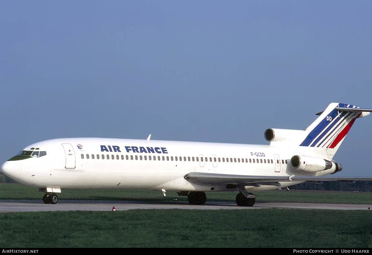 Aircraft Photo of F-GCDD | Boeing 727-228/Adv | Air France | AirHistory.net #400267
