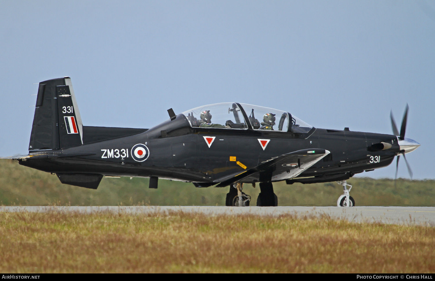 Aircraft Photo of ZM331 | Beechcraft T-6C Texan T1 | UK - Air Force | AirHistory.net #400268