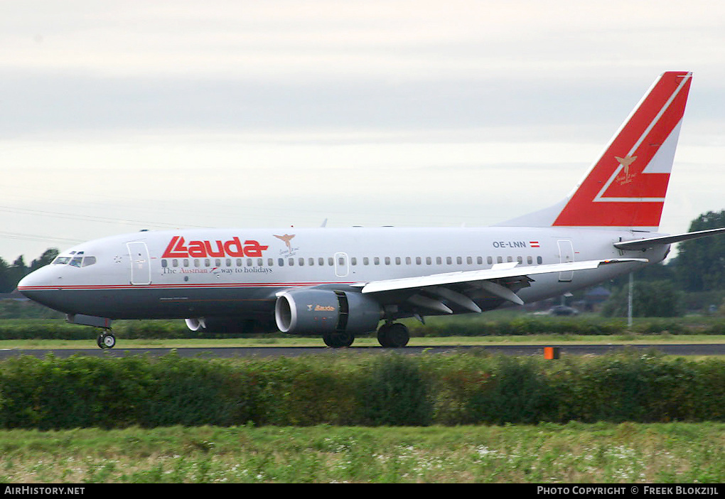 Aircraft Photo of OE-LNN | Boeing 737-7Z9 | Lauda Air | AirHistory.net #400273