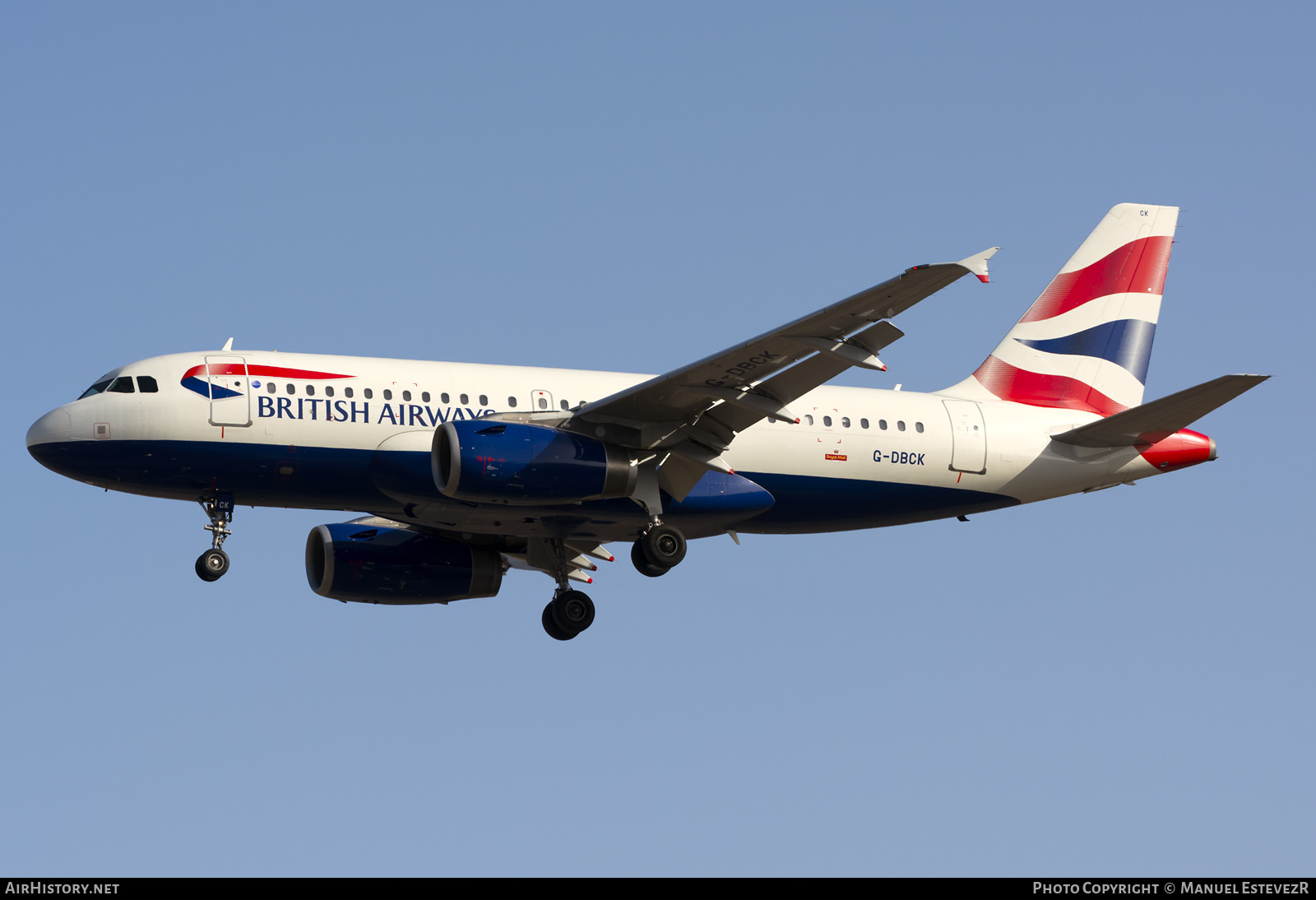 Aircraft Photo of G-DBCK | Airbus A319-131 | British Airways | AirHistory.net #400274