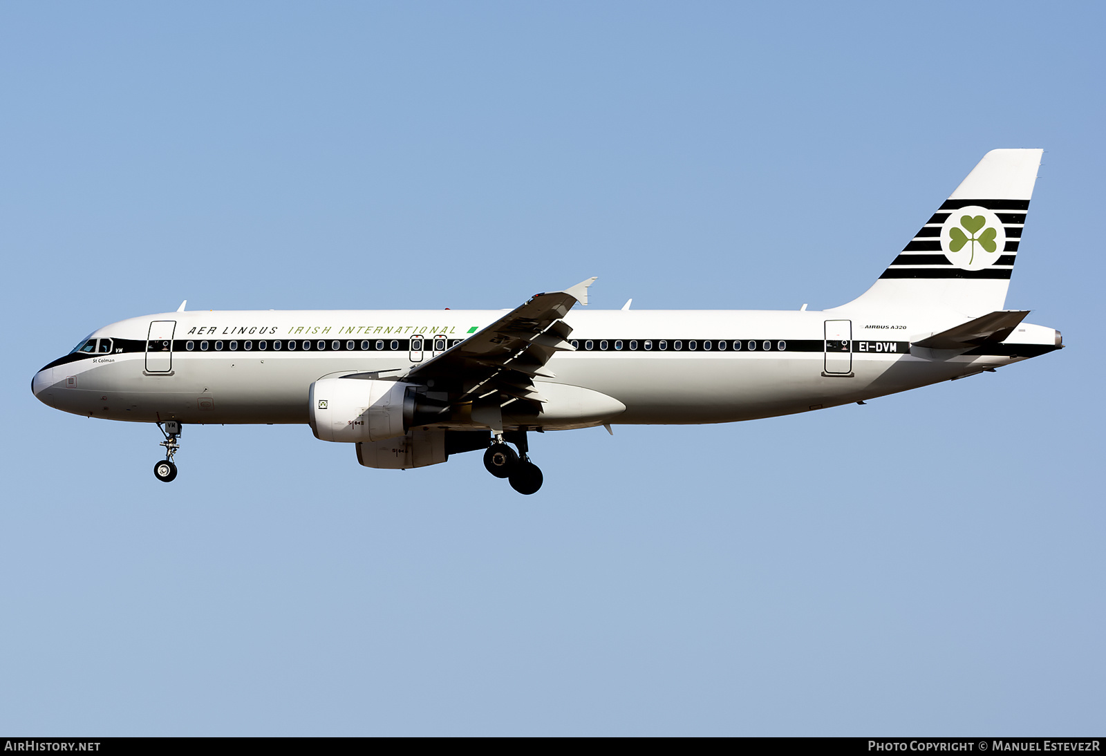 Aircraft Photo of EI-DVM | Airbus A320-214 | Aer Lingus | Aer Lingus - Irish International Airlines | AirHistory.net #400275