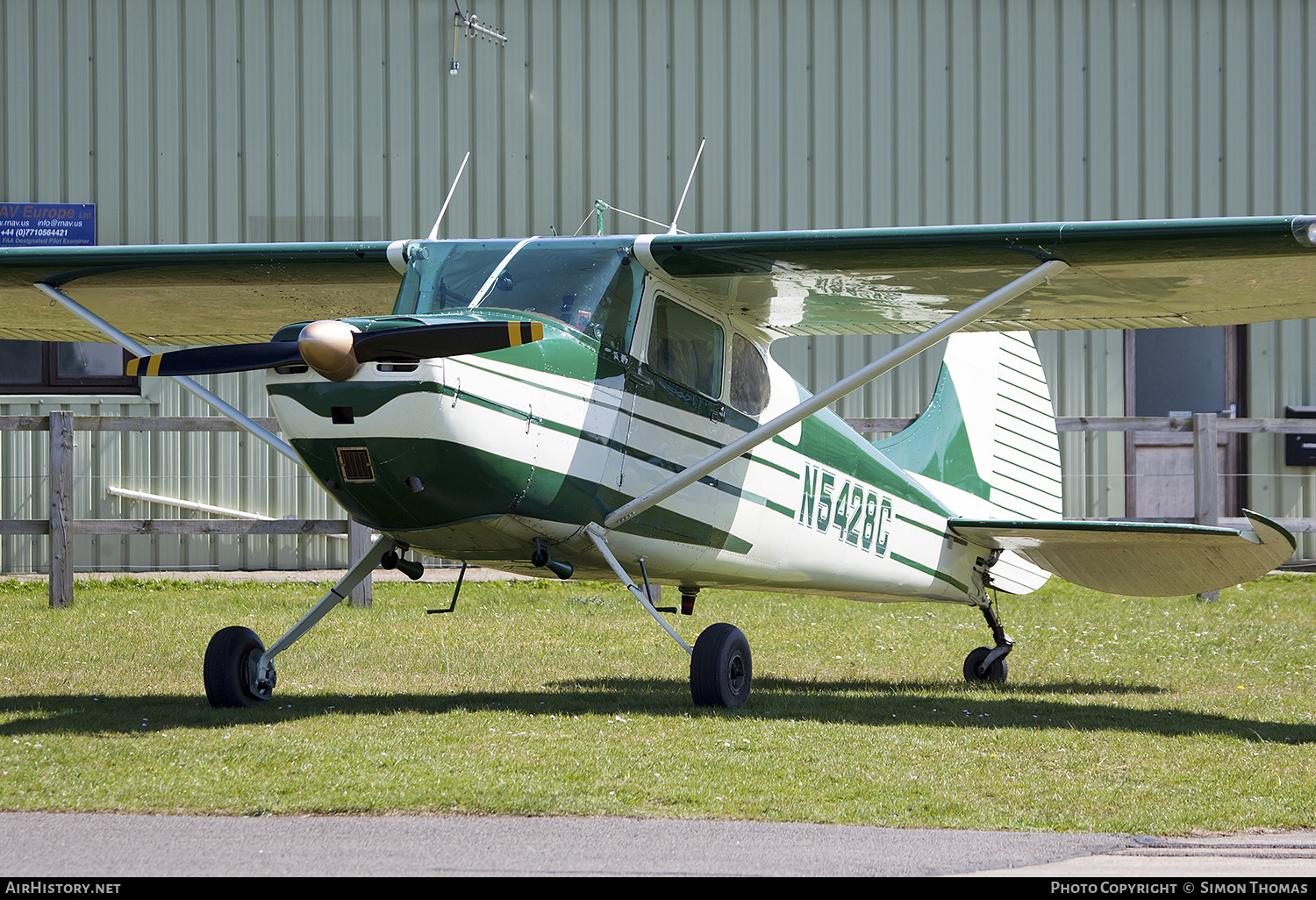 Aircraft Photo of N5428C | Cessna 170A | AirHistory.net #400277
