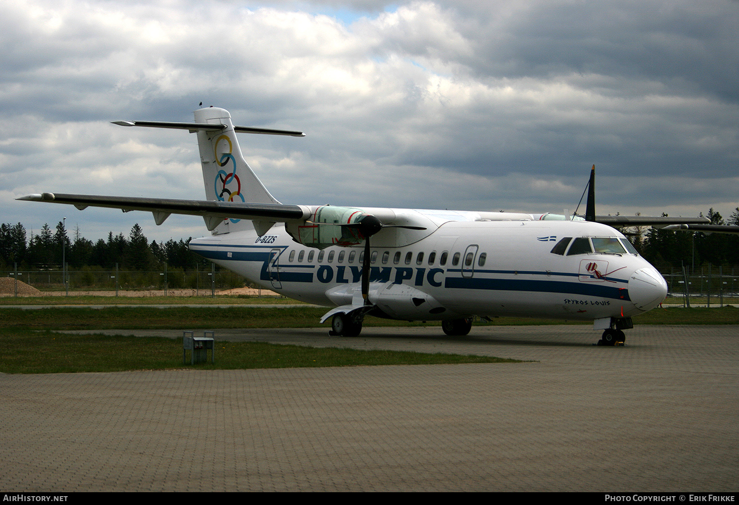 Aircraft Photo of D-BZZS | ATR ATR-42-200 | Olympic | AirHistory.net #400293