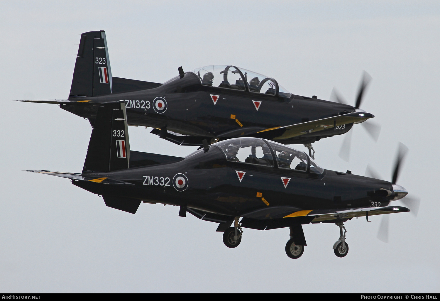 Aircraft Photo of ZM332 | Beechcraft T-6C Texan T1 | UK - Air Force | AirHistory.net #400297