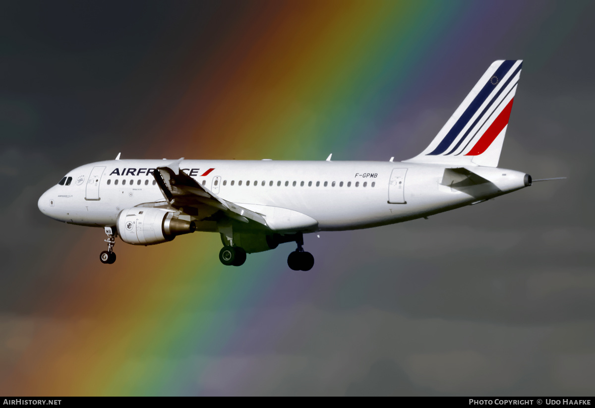 Aircraft Photo of F-GPMB | Airbus A319-113 | Air France | AirHistory.net #400304