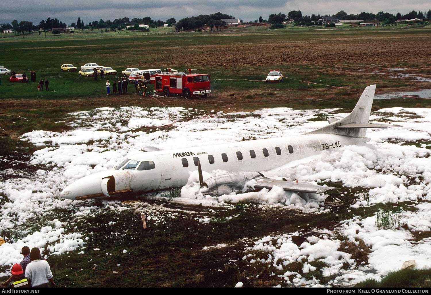 Aircraft Photo of ZS-LKG | Swearingen SA-226TC Metro II | Magnum Airlines | AirHistory.net #400307