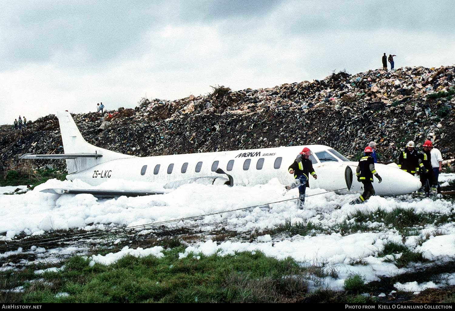 Aircraft Photo of ZS-LKG | Swearingen SA-226TC Metro II | Magnum Airlines | AirHistory.net #400308