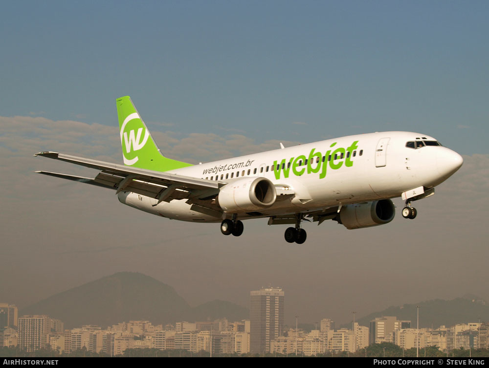 Aircraft Photo of PR-WJL | Boeing 737-36N | WebJet Linhas Aéreas | AirHistory.net #400311