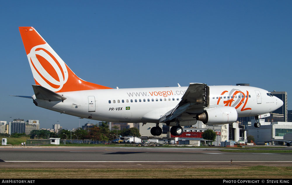 Aircraft Photo of PR-VBX | Boeing 737-7BX | GOL Linhas Aéreas | AirHistory.net #400315