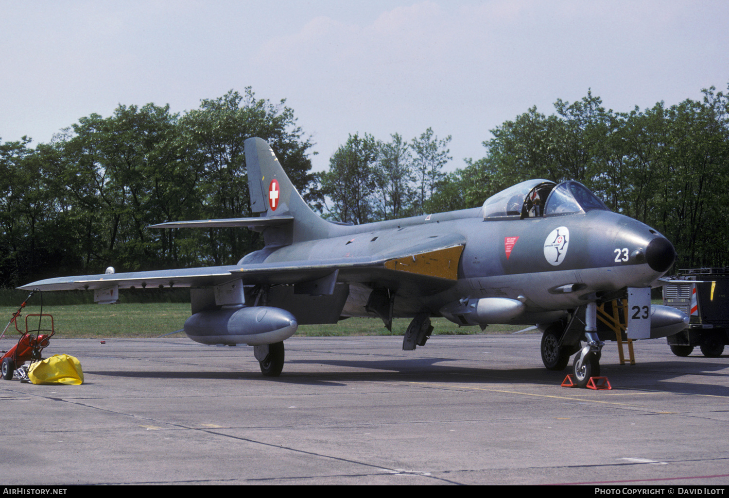 Aircraft Photo of J-4023 | Hawker Hunter F58 | Switzerland - Air Force | AirHistory.net #400323
