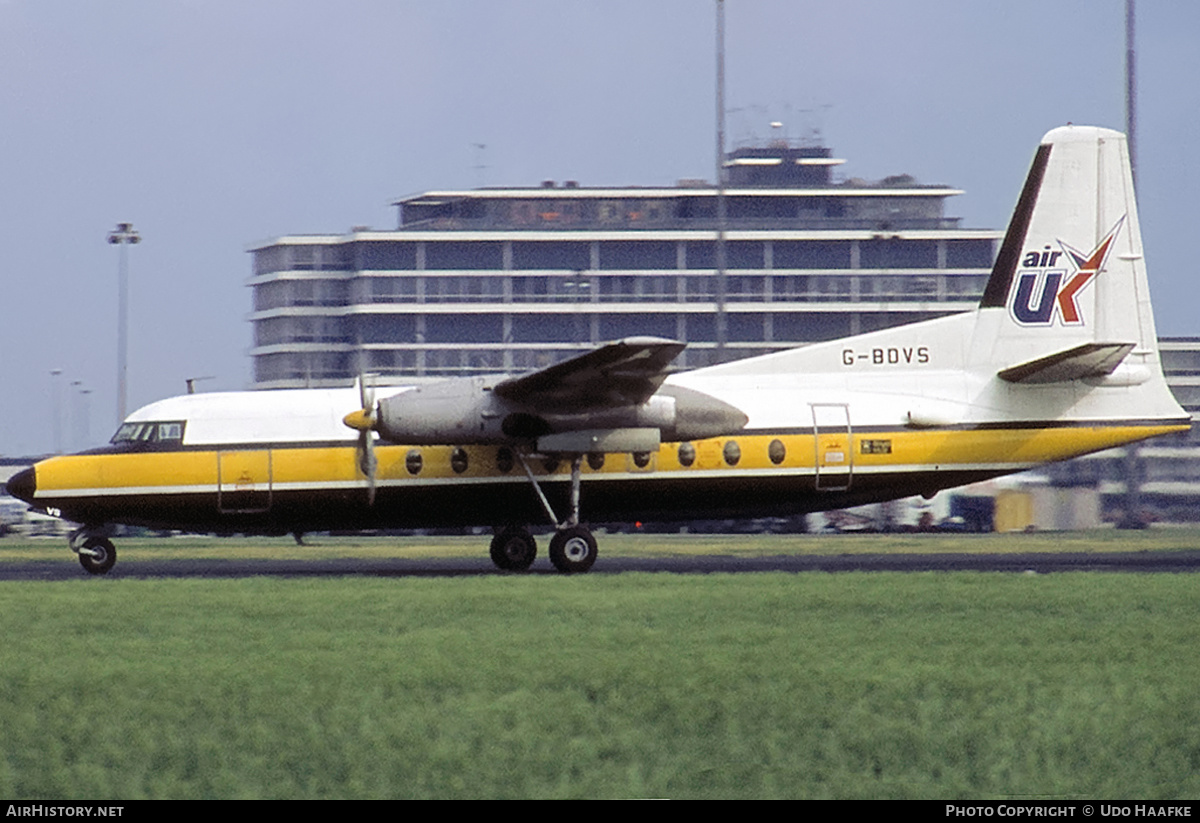 Aircraft Photo of G-BDVS | Fokker F27-200 Friendship | Air UK | AirHistory.net #400333