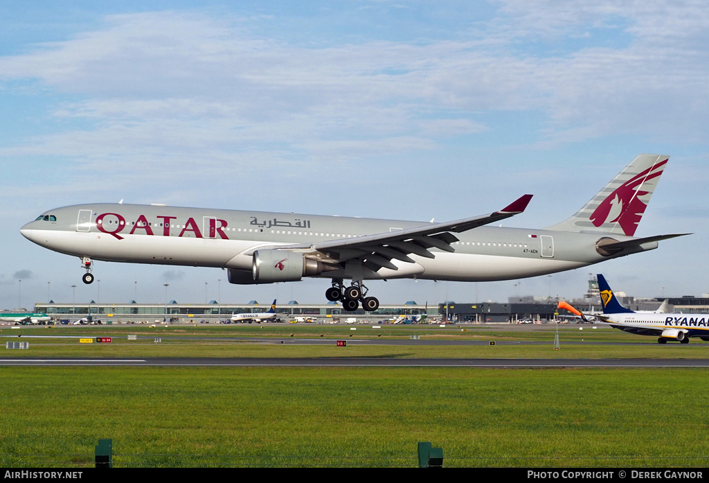 Aircraft Photo of A7-AEN | Airbus A330-302 | Qatar Airways | AirHistory.net #400347