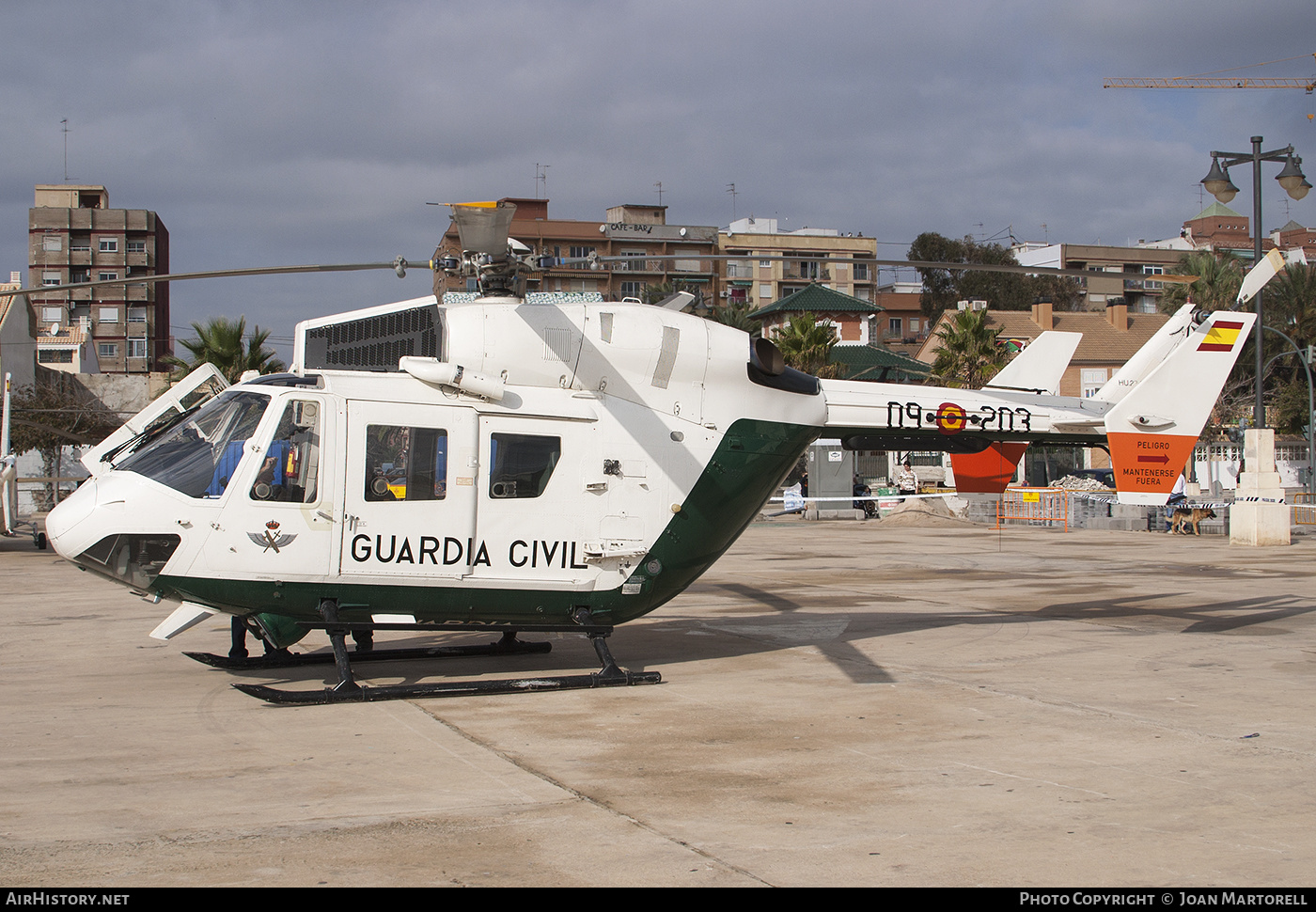 Aircraft Photo of HU.22-03 | Eurocopter-Kawasaki BK-117A-3 | Spain - Guardia Civil | AirHistory.net #400354