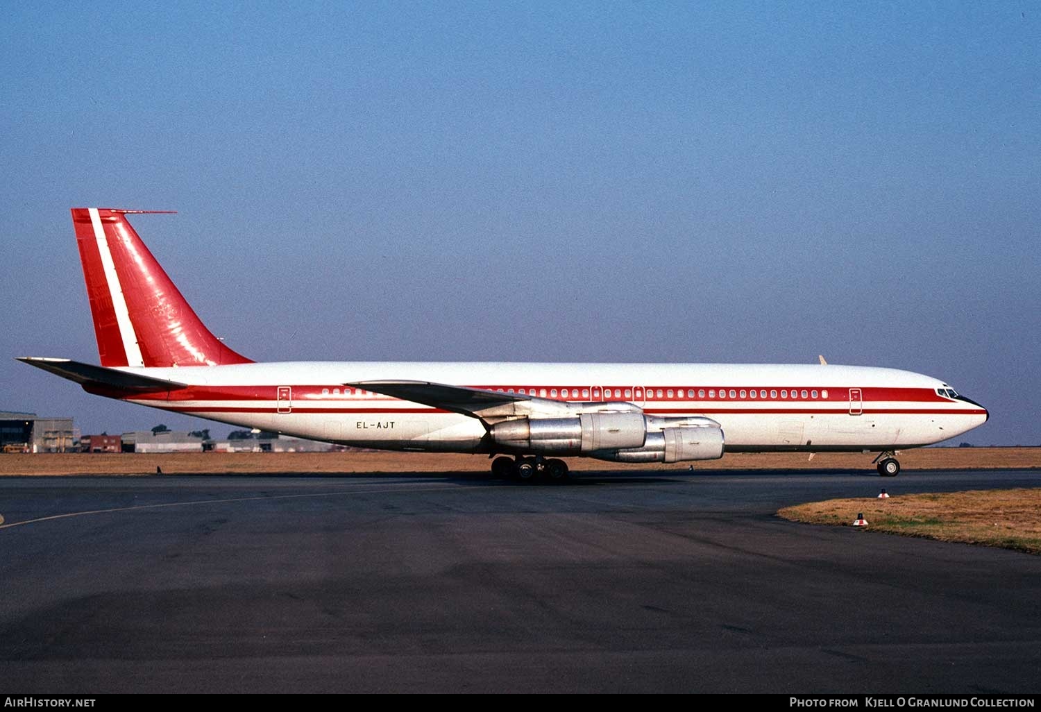 Aircraft Photo of EL-AJT | Boeing 707-344B | Air Zimbabwe | AirHistory.net #400372