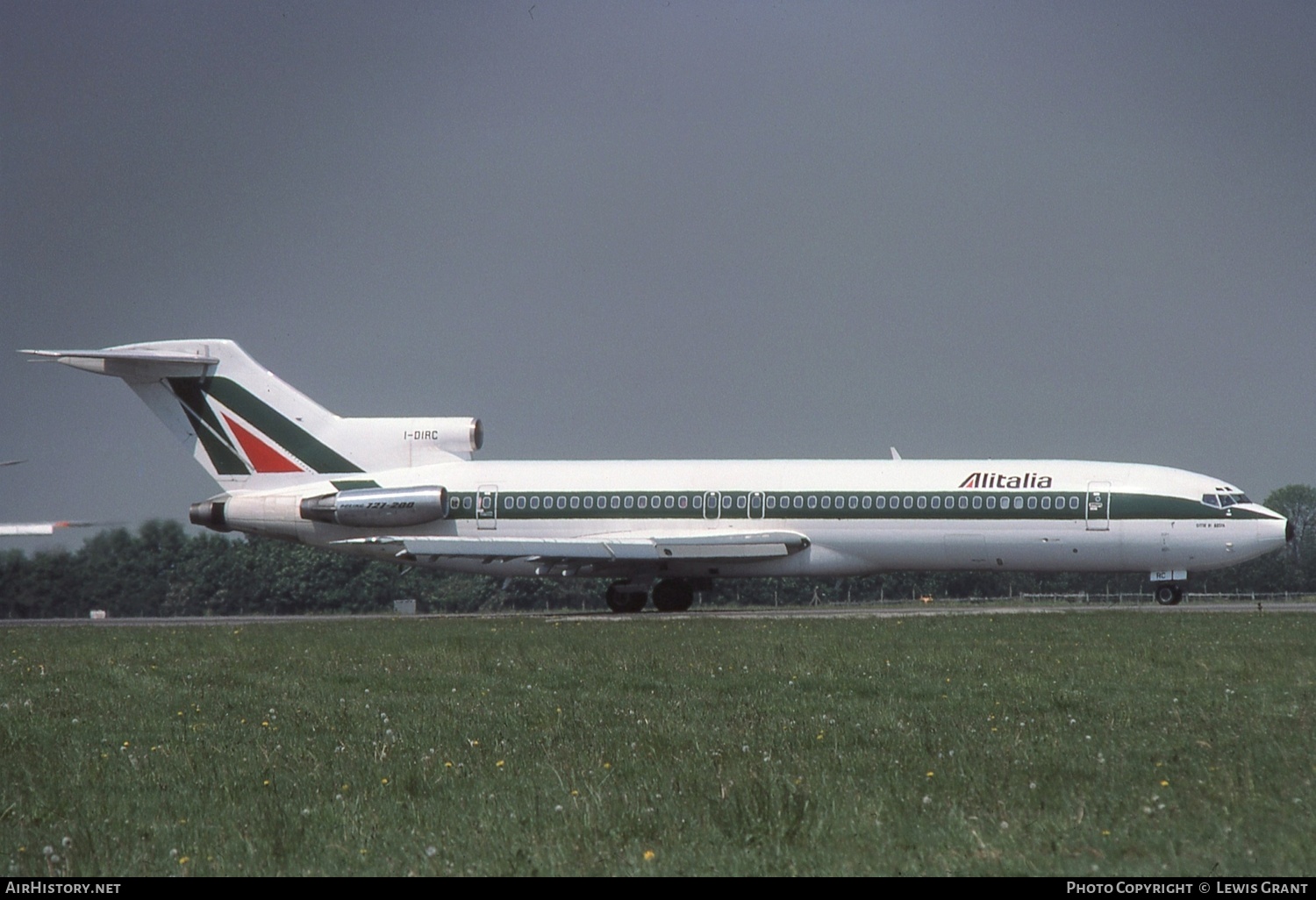 Aircraft Photo of I-DIRC | Boeing 727-243/Adv | Alitalia | AirHistory.net #400380
