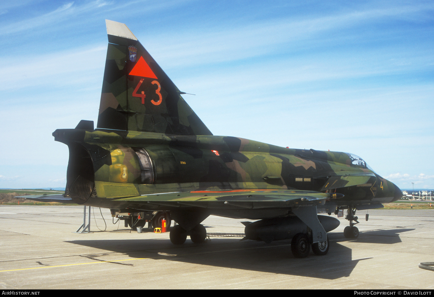 Aircraft Photo of 37343 | Saab JA37 Viggen | Sweden - Air Force | AirHistory.net #400383