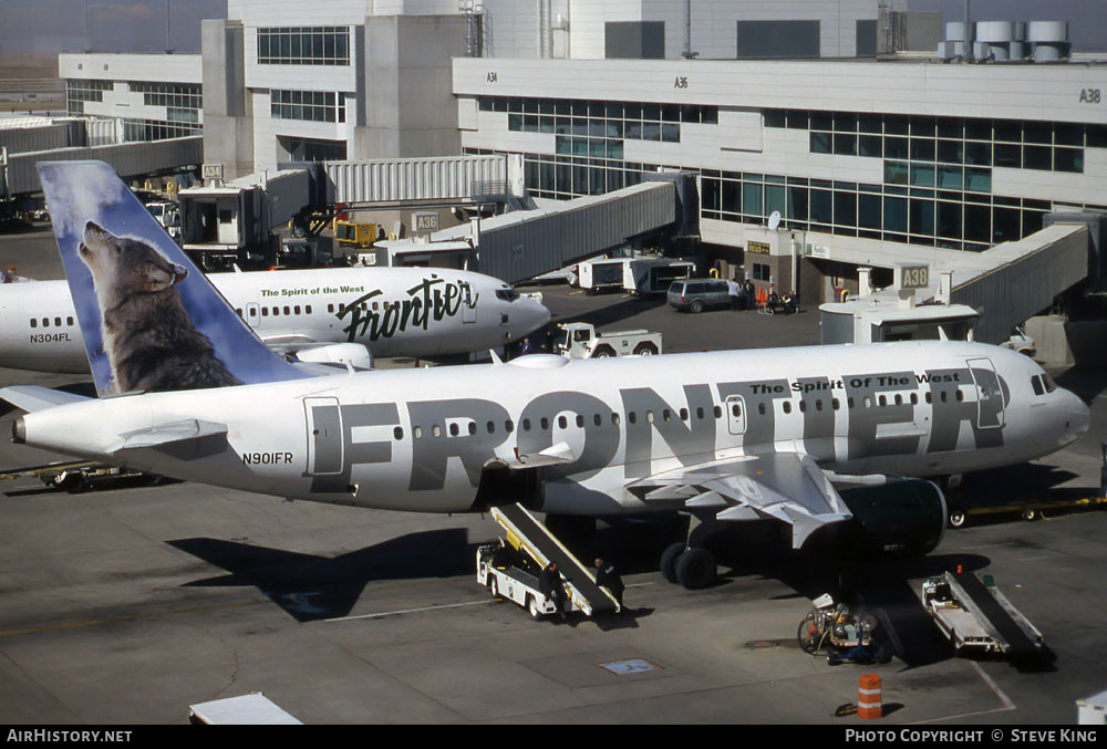 Aircraft Photo of N901FR | Airbus A319-111 | Frontier Airlines | AirHistory.net #400388